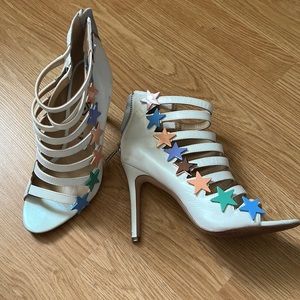 Katy Perry leather sandals, size 6.5